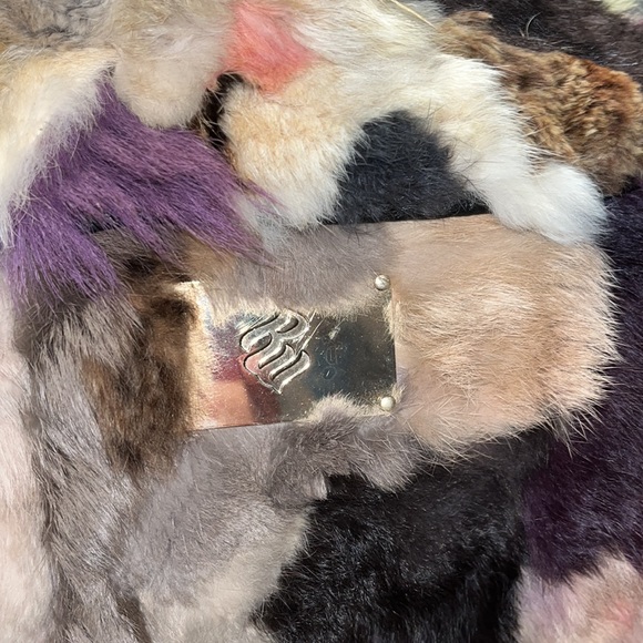 Rare Genuine rabbit fur Rocawear jacket - Picture 8 of 8